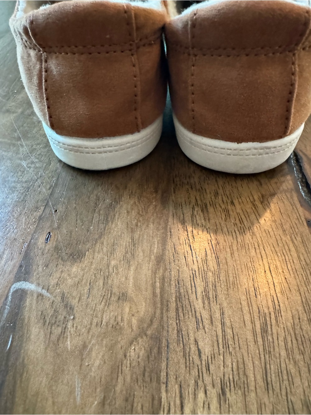 Jellypop Women’s Tan Cozy Suede Slip On Sneakers Size 8 - Picture 8 of 12